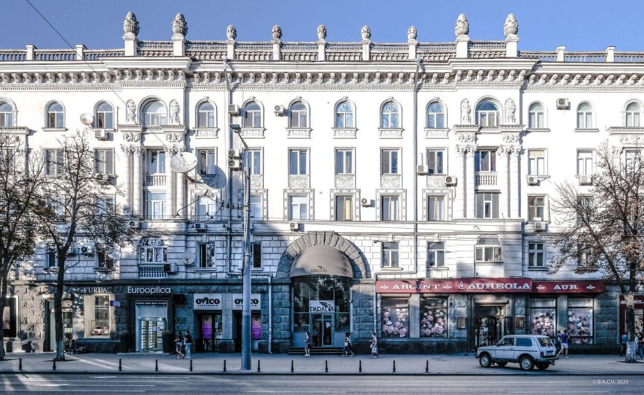 キシナウCity Central Apartアパートメント エクステリア 写真